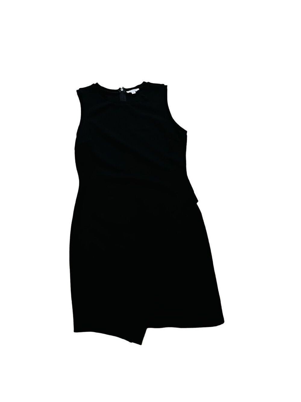 OLIVIA GRAY Semi wrap black dress size S